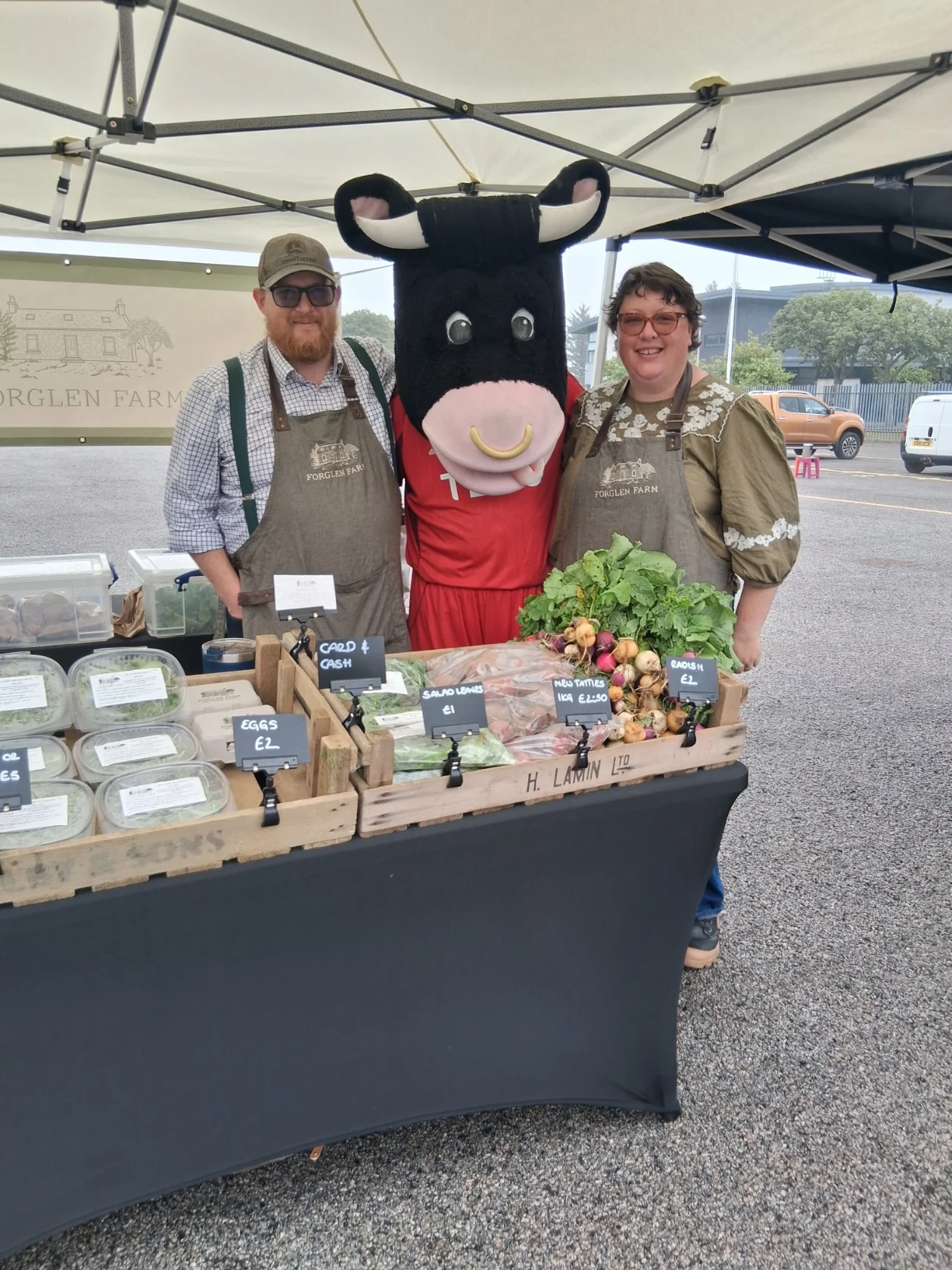 Forglen Farm At A Market
